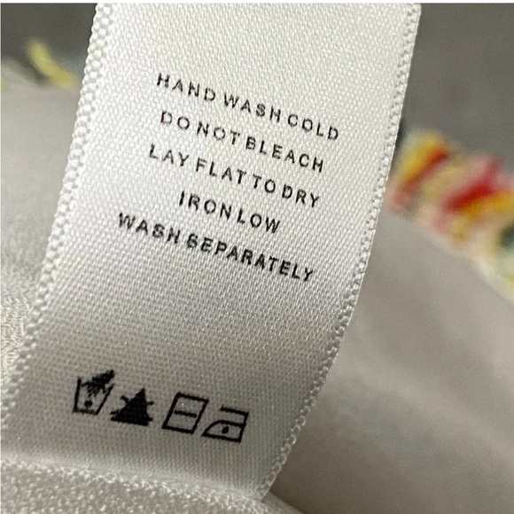 NBD Shawna Tweed Pastel Crop Top & Mini Skirt Set S | Fringe Hem 2-Piece Outfit - Picture 10 of 10